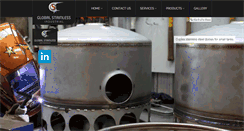 Desktop Screenshot of globalstainlessindustrial.com