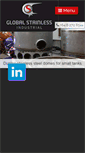 Mobile Screenshot of globalstainlessindustrial.com